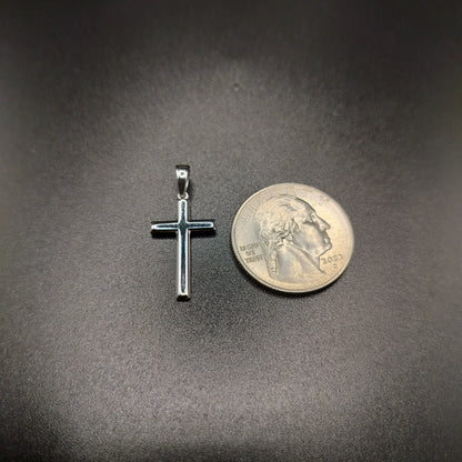 925 Sterling Silver Small Cross Pendant - SOP00131