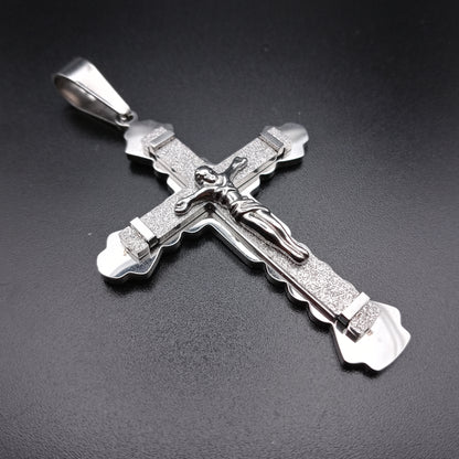 Stainless Steel Crucifix Pendant