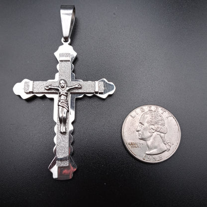 Stainless Steel Crucifix Pendant